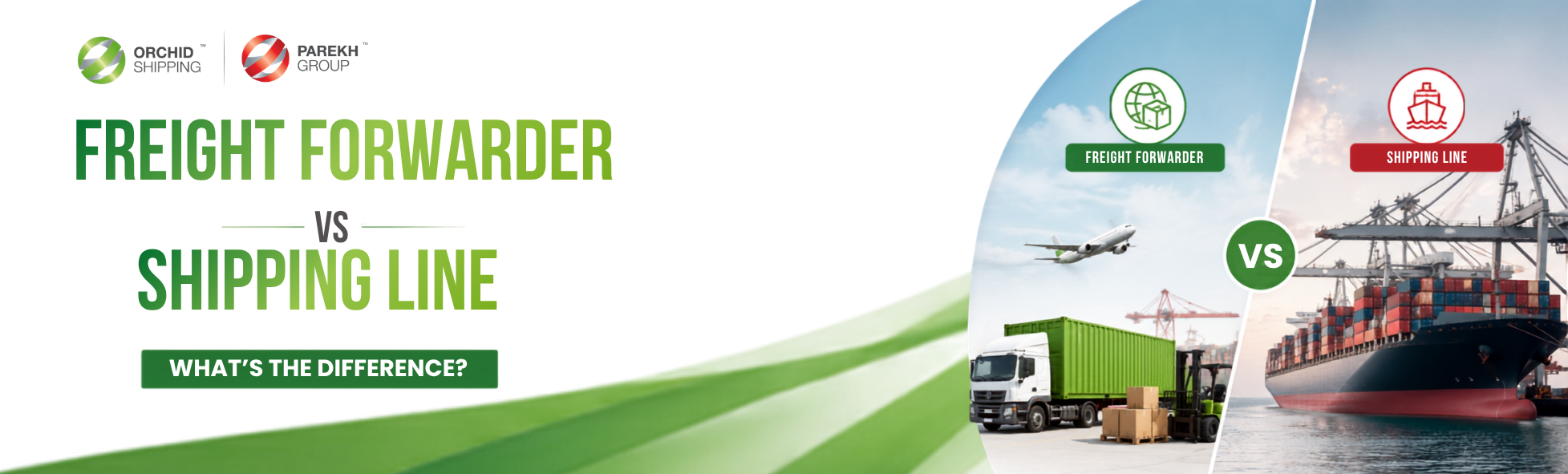Freight Forwarder vs Shipping Line: What's the Difference?
